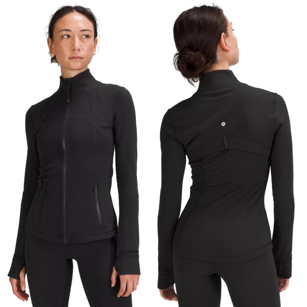 lululemon athletica Black Full-Zip Athletic Jacket